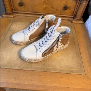 Dolce Vita High-Top Sneakers with Zipper